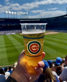 Drinks - Beer in the bleachers