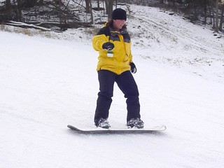 frame - Kari bombing the hill