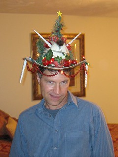 Port Byron - Dad's sweet Christmas hat