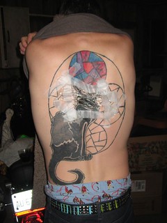 Tattoo - Mitch's Tattoo after some fresh face shading