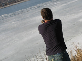 Mole - Launching the mole toward the river