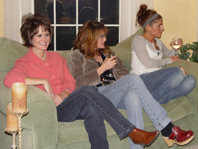 Mom, Carolyn, and Juliet