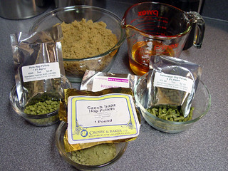 Homebrew - Ingredients for the Belgian