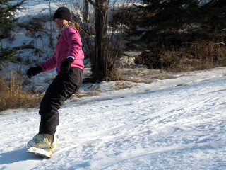 Snowboarding - Seriously.   I am totally crushing.