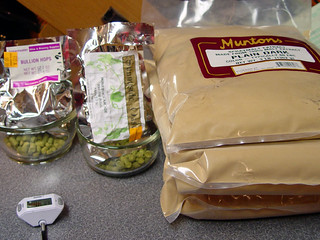 Homebrew - Ingredients for the Porter