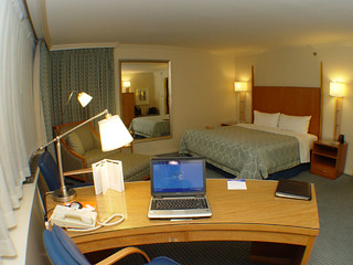 Tech - It was a pretty big hotel room
