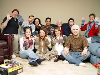 Teresa Reynolds - Joyce knitted us all awesome things