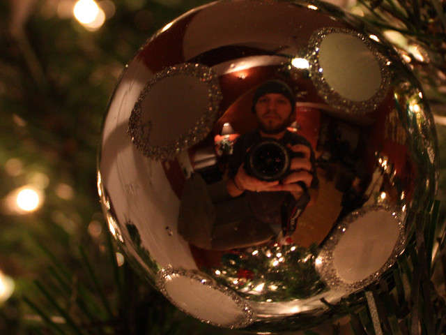 Christmas ball Self Portrait