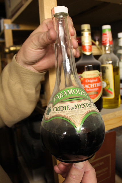 Some Old Paramount Creme de Menthe