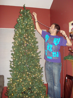 I hate wrapping things around trees