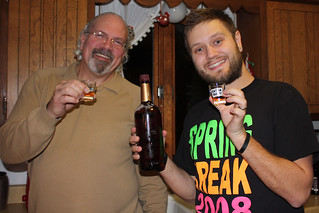 Drinks - Havin a taste of some really old Seagrams 7