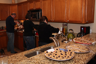 Come have dinner at our house and help me cook!