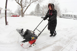 Weather - Clearing the driveway