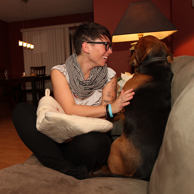 Garth is an awkward dog