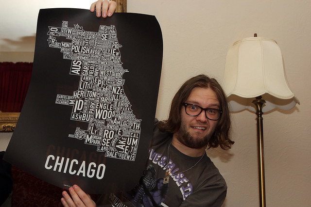 Chicago neighborhood map