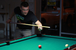 Jared's frat pledge master and pool partner