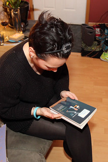 I figured since she hung out with Dan Sinker without knowing who he was, she should have his book.