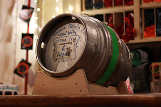 Firkin of Farmer Brown Ale