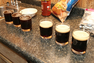 Homebrew - White House homebrews... I think we messed up the pale ale (left), heh