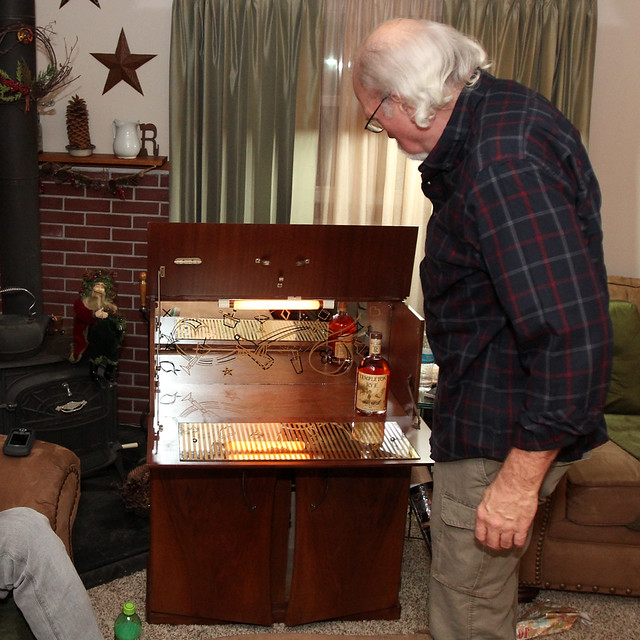 Vintage Bar. "It's a hell of a lot more practical than that chair"