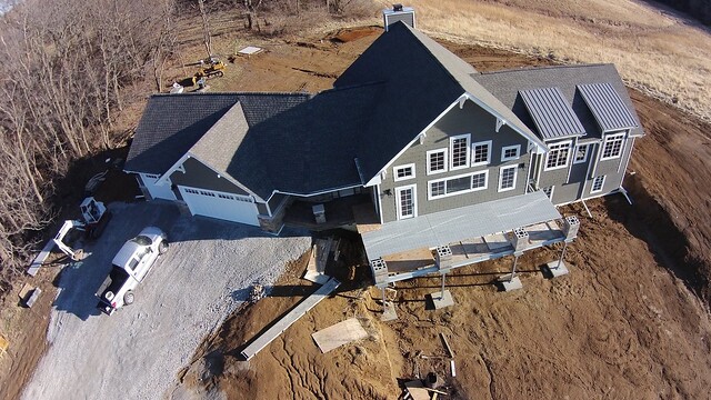 Construction at Mom and Rod's