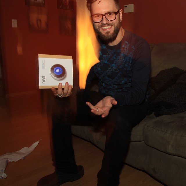 Got a fancy thermostat. Nerd time.