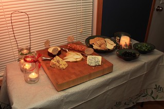 Holiday party snacks by Kari