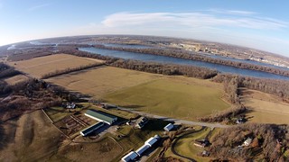 Looking at the Mississippi river