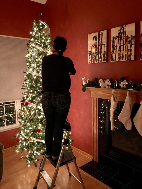 Decorating for Christmas