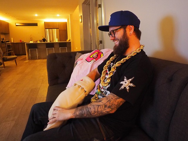 Diggin in some stockings