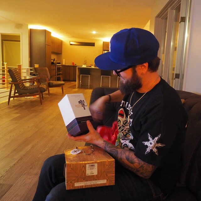 Some fancy Japanese whisky