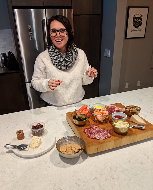 Christmas hangin Charcuterie