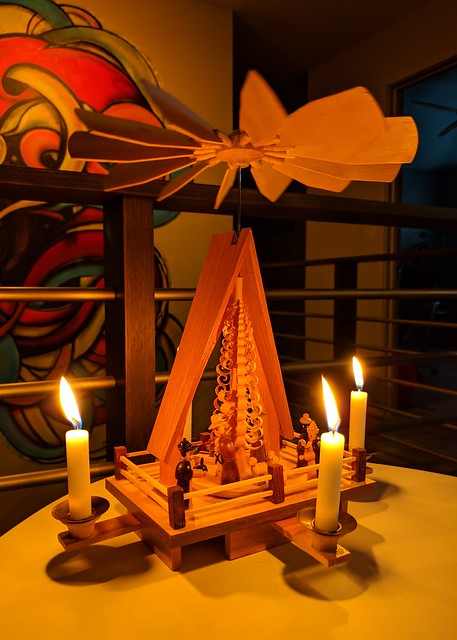 Got some candles for the old pyramid carousel