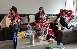 Christmas morning stockings