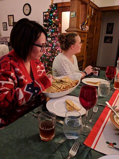 Swedish pancakes with Kirsten and Jared