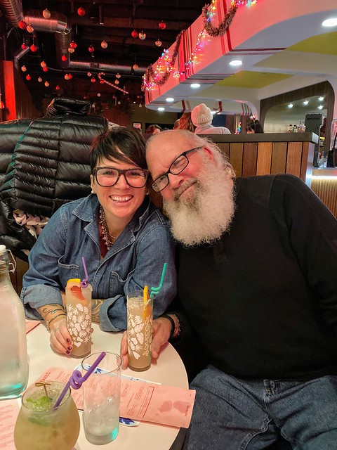 A Holiday Tiki drink