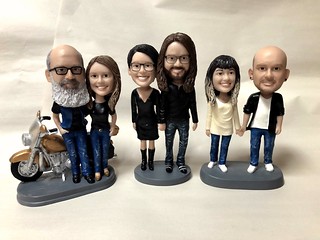 Christina Mendez - Family bobbleheads