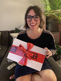 I hate wrapping presents. Felt pretty proud of this bow tho