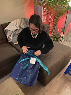 Instructions from Kari's mom: Open this when you decorate for Christmas