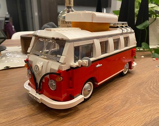 Lego VW camper van complete