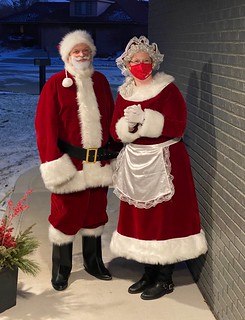 Mask - Kirsten and her husband brought us some goodies