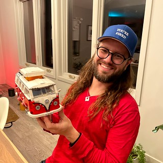 Built this lego VW camper van