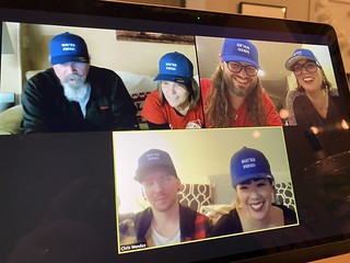 Christina Mendez - Santa sent us all some matching "You're Fired" hats