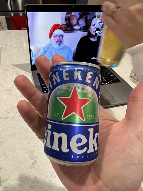 and I randomly had a lil baby NA Heineken too!