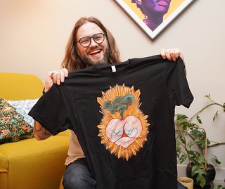 Art - Look at this awful "sacred fart" t-shirt that kari got me