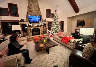 Christmas at mom and Rod's