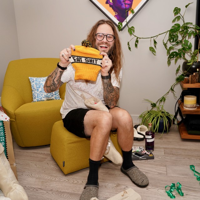 Kari got me a new stocking cap!