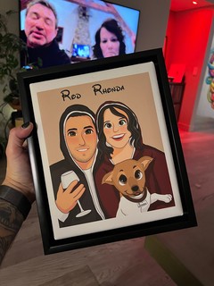 Christmas - Opening each other's gifts. Disney mom and Rod, from Teresa