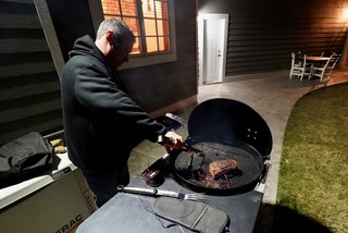 Cooking - Grilling up some beef tenderloins