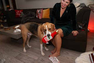 Durby got a bottle of Toto's